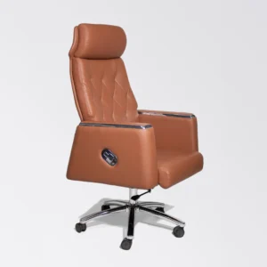 Premium Pure Leather Recliner Boss Chair